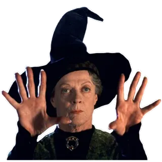 ✨ Minerva McGonagall Harry Potter ведьма, магия, профессор, волшебник, Хогвартс telegram sticker