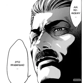 👌 ДА, ПО-МОЕМУ
ЭТО ПРАВИЛЬНО manga, russian, man whatsapp sticker