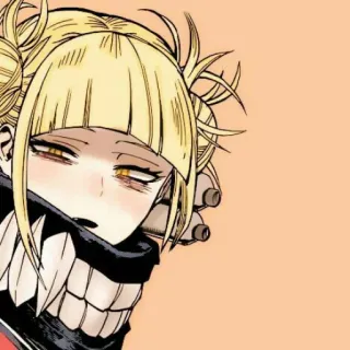 🧧 Himiko Toga My Hero Academia Anime, Manga, Villano, Chica, Héroe telegram sticker