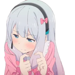 🥺 Izumi Sagiri Eromanga Sensei Anime, Mädchen, Süß, Sagiri, Izumi, Eromanga Sensei telegram sticker