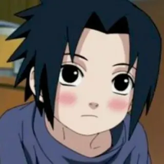 🍥 Sasuke Uchiha Naruto Аниме, Манга, Персонаж, Саске, Учиха, Милый telegram sticker