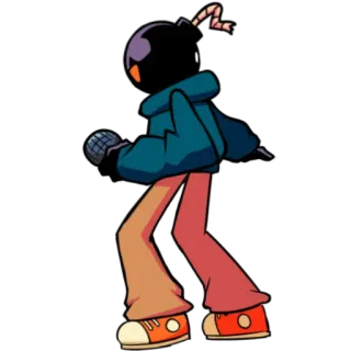 🆙 Whitty Friday Night Funkin' Whitty, FNF, Friday Night Funkin', Mod, Bombe, Personnage, Musique telegram sticker