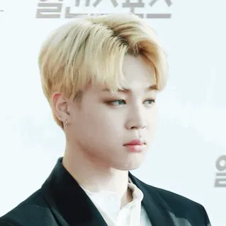 ☹ Jimin K-pop, Idole, Coréen, Chanteur, Célébrité, Jimin, BTS telegram sticker