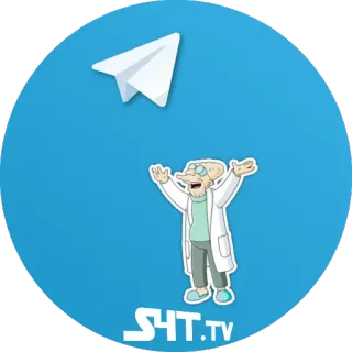 Custom Telegram Logos - S4T.tv telegram stickers