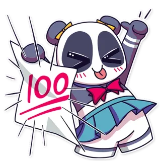 Panda Chan telegram stickers