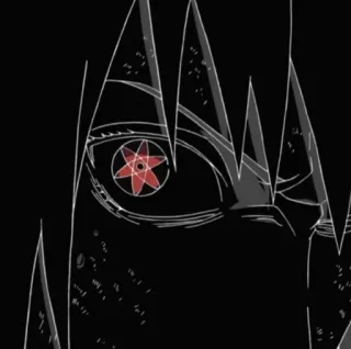 🔪 Sasuke Uchiha Naruto Anime, Manga, Sasuke, Uchiha, Sharingan, Ninja, Ojos rojos whatsapp sticker