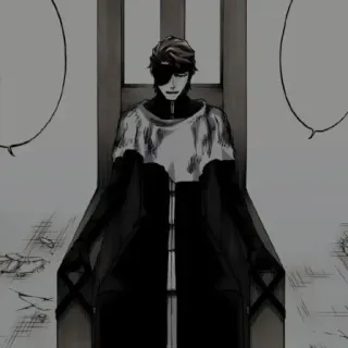 🧬 Aizen Bleach Anime, Manga, Penjahat, Aizen, Bleach, Tahta telegram sticker