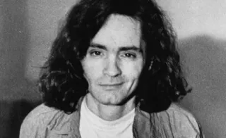 🍂 Charles Manson crime, secte, tueur en série, Charles Manson telegram sticker