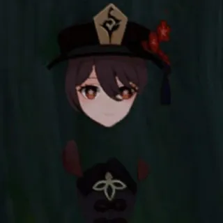 🌳 Hu Tao Genshin Impact Anime, Jeu vidéo, Genshin Impact, Hu Tao telegram sticker