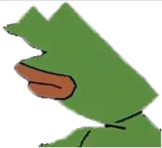 📎 Pepe the Frog Pepe, Rana, Meme, Verde, Dibujo animado whatsapp sticker
