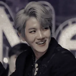 🕰 Baekhyun Baekhyun, EXO, kpop, singer, idol, Korean telegram sticker