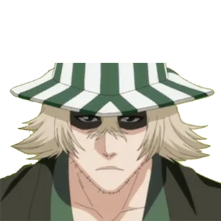 😐 Kisuke Urahara Bleach Anime, Bleach, Kisuke Urahara, Charakter telegram sticker