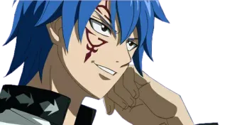 😏 Jellal Fernandes Fairy Tail Anime, Mangá, Fantasia, Jellal, Fairy Tail telegram sticker