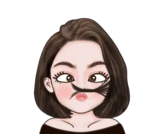 👩 telegram sticker