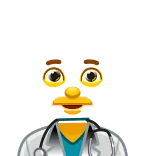 😆 doctor, medical, stethoscope, healthcare, physician, medicine telegram sticker