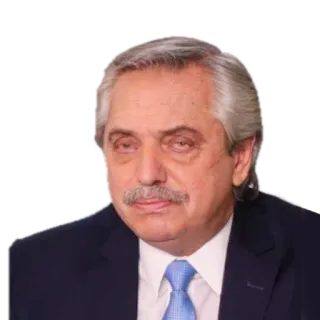 😵‍💫 Alberto Fernández 정치, 아르헨티나, 대통령, 정치인 telegram sticker