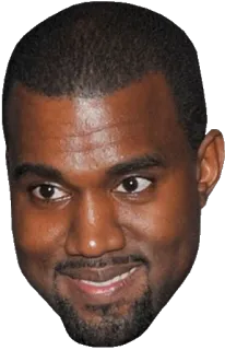 😃 Kanye West musicista, rapper, celebrità, kanye, west telegram sticker