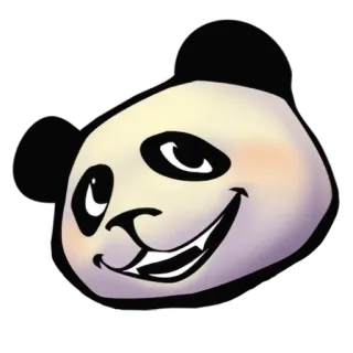 😊 Panda, Dier, Schattig, Cartoon, Sticker telegram sticker
