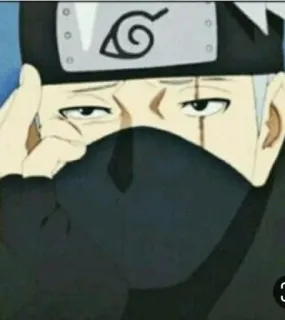 🔥 Kakashi Hatake Naruto Anime, Kakashi, Naruto, Ninja, Manga, Personaje, Diadema telegram sticker
