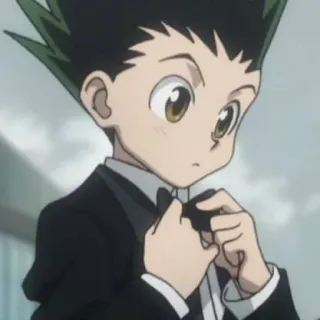 🇯🇵 Gon Freecss Hunter x Hunter anime, character, gon freecss, hunter x hunter, manga telegram sticker