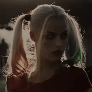 🤡 Harley Quinn Suicide Squad Harley Quinn, Margot Robbie, DC Comics, méchant, anti-héros, personnage de BD telegram sticker