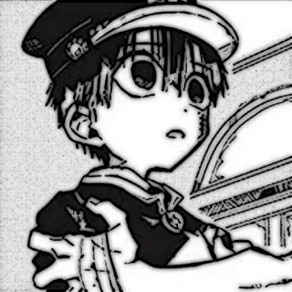 🔭 Hanako-kun Toilet-bound Hanako-kun Anime, Manga, Hanako-kun, Toilet-bound Hanako-kun, Personnage, Uniforme scolaire telegram sticker
