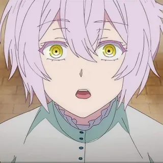 🌸 动漫, 震惊, 惊讶, 动漫女孩, 面部表情, 角色, 漫画 telegram sticker