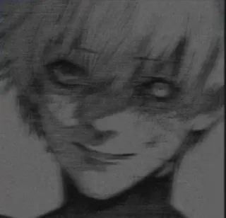 🌟 Ken Kaneki Tokyo Ghoul anime, manga, tokyo ghoul, ken kaneki, dark, ghoul telegram sticker