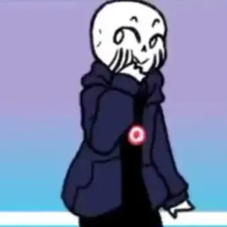 ❄️ Sans Undertale squelette, Undertale, jeu vidéo, animé telegram sticker