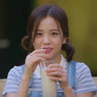 ✨ Jisoo Джису, Blackpink, K-pop, Айдол, Певица, Женщина whatsapp sticker