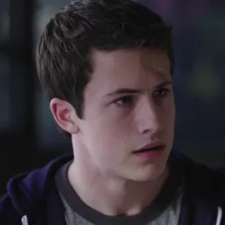 😟 Dylan Minnette attore, celebrità, ritratto, persona, uomo telegram sticker