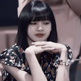 🎧 Lisa Lisa, Blackpink, K-Pop, cantante, celebridad whatsapp sticker