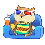 Tibetan Fox telegram stickers
