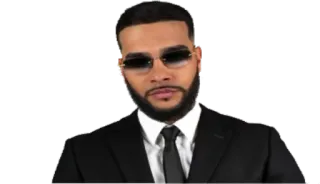 🕴 남자, 선글라스, 정장, 넥타이, 정장 telegram sticker
