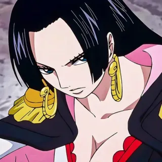 🥵 Boa Hancock One Piece anime, One Piece, Boa Hancock, pirate, woman, queen, character telegram sticker