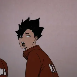 🌟 Kuroo Tetsurou Haikyuu!! anime, haikyuu, kuroo tetsurou, sticker telegram sticker