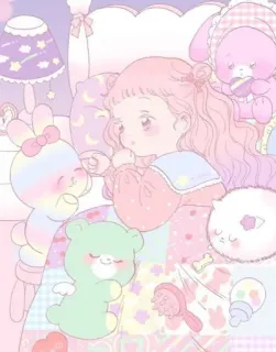 💌розовый мирок Нары.🎀 :: @fStikBot telegram stickers
