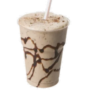 🍧 ミルクシェイク, 飲み物, 飲料, チョコレート, デザート, 甘い telegram sticker