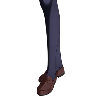 ❤️ leg, footwear, dress shoes, anime style telegram sticker