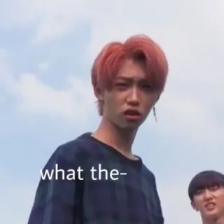 😳 what the- มีม, ตลก, สีหน้า, สับสน, Kpop telegram sticker