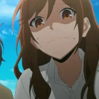 🥴 Anime, Horimiya, Manga, Hori, Personaje telegram sticker