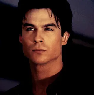 💉 Damon Salvatore The Vampire Diaries 吸血鬼, 男性, 演员, 电视剧 telegram sticker