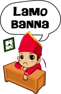 👎 LAMO BANNA telegram sticker