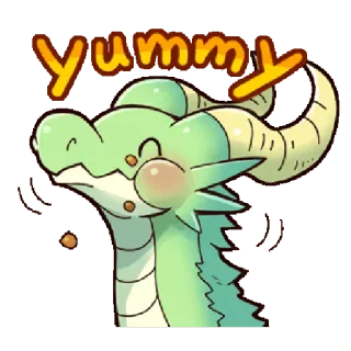 Mom Cat and Dragon Egg by Inuhiro telegram stickers