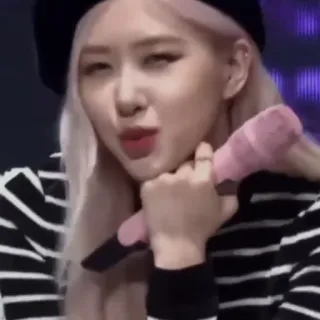 ꒰ 🌹 ꒱ ┋ rosé by @blackpinkstix telegram stickers