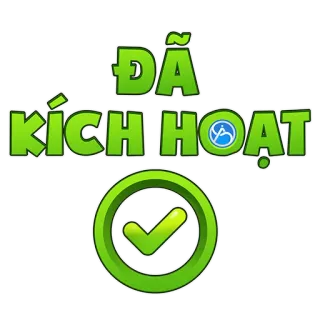 👌 ĐÃ KÍCH HOẠT spunta, verde, attivato, successo telegram sticker