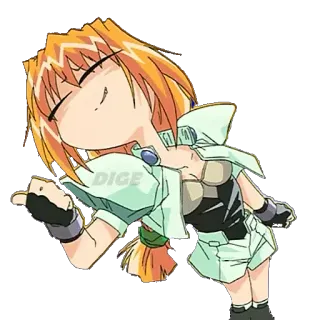 👌 D/GE Anime, Manga, Hình dán, Phim hoạt hình, Cô gái telegram sticker