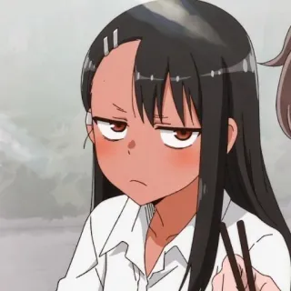 ❤️ Nagatoro Don't Toy with Me, Miss Nagatoro anime, manga, nagatoro, character, cartoon telegram sticker