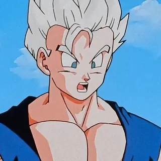 🔥 Gohan Dragon Ball 动漫, 角色, 七龙珠, 悟饭, 卡通 telegram sticker
