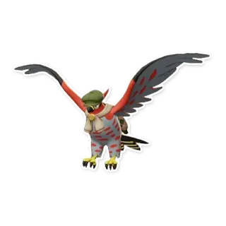 ☀️ oiseau, chapeau, dessin animé, aviaire, animal telegram sticker